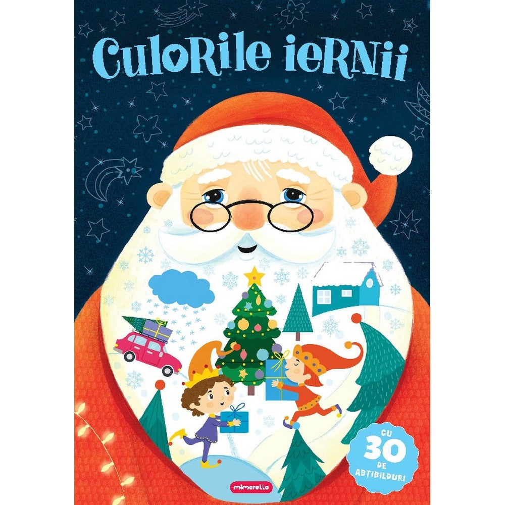 Culorile iernii, caiet de lucru în limba română