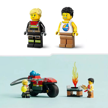 LEGO City Motocicleta de pompieri 60410