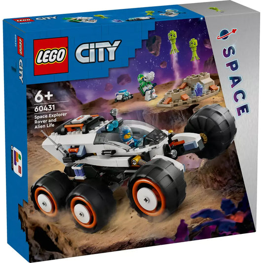 LEGO City Rover de explorare si viata extraterestra 60431