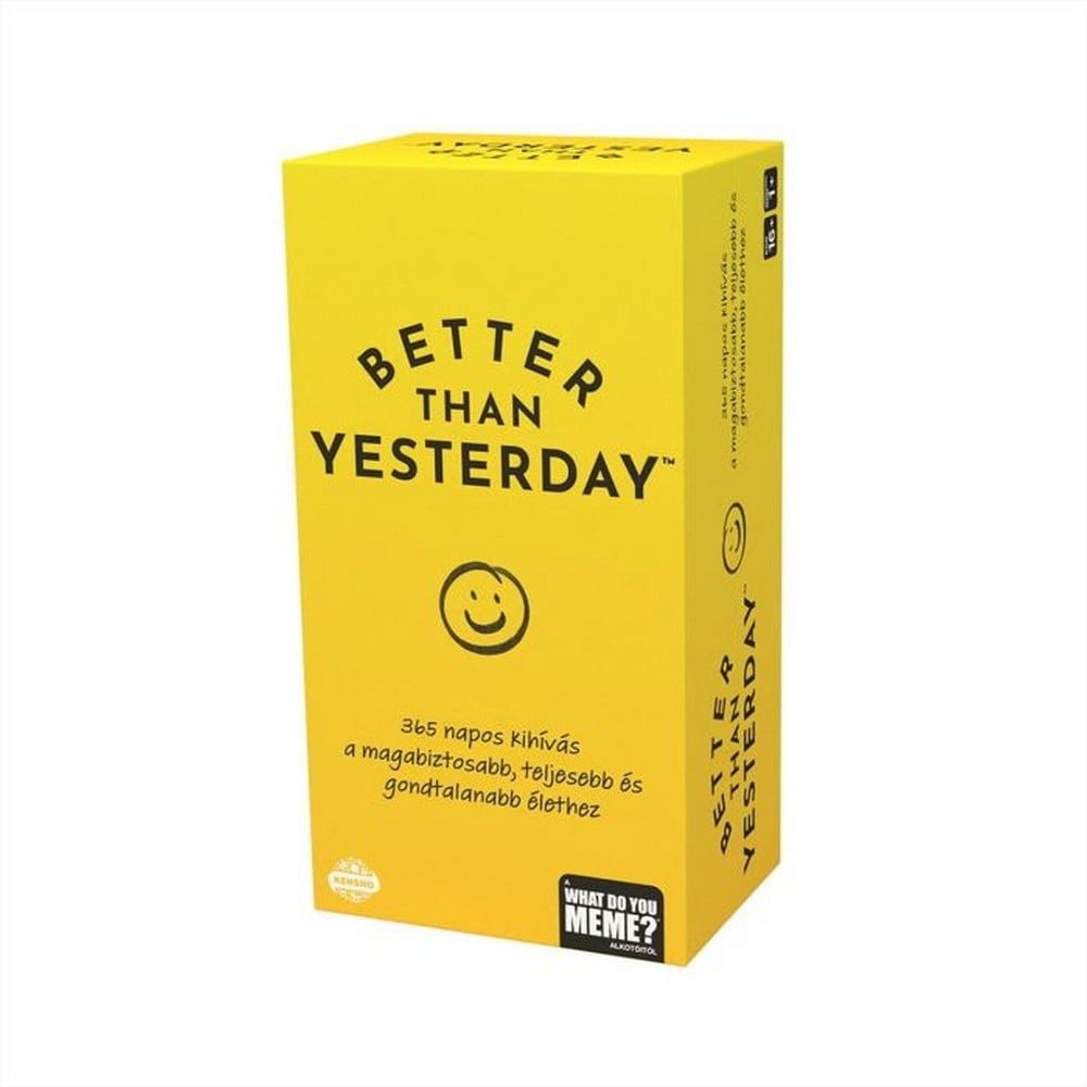 Better Than Yesterday, joc de societate în limba maghiară