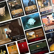 Dűne: Impérium – Vérvonal kártyái közelről, részletgazdag illusztrációkkal a karakterekről, frakciókról, technológiákról és csatamezőkről.