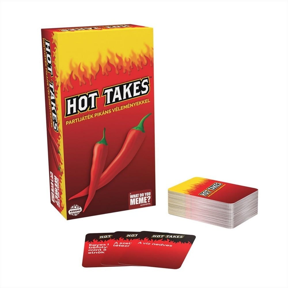 Hot Takes: Partijáték pikáns véleményekkel, joc de societate în limba maghiară