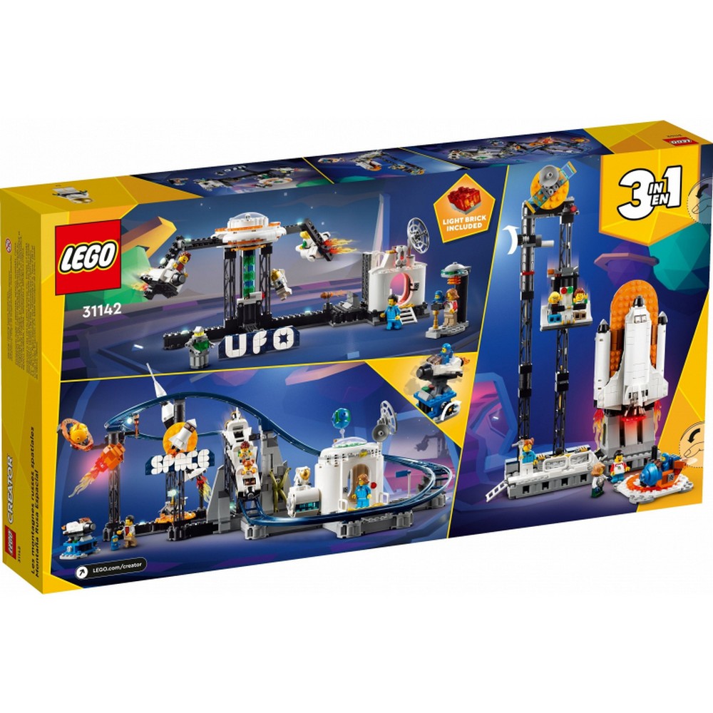 LEGO Creator Roller-coaster spatial 31142, 874 piese