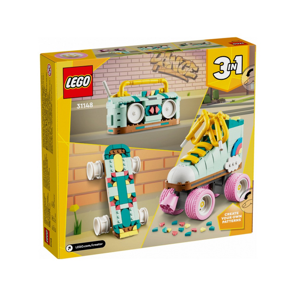 LEGO Creator Patină cu rotile retro 31148