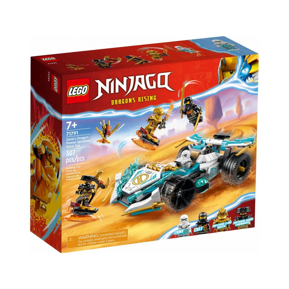 LEGO Ninjago Masina de curse Spinjitzu a lui Zane 71791
