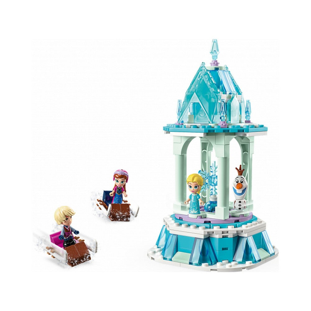 LEGO Disney Caruselul Magic al Annei si al Elsei 43218