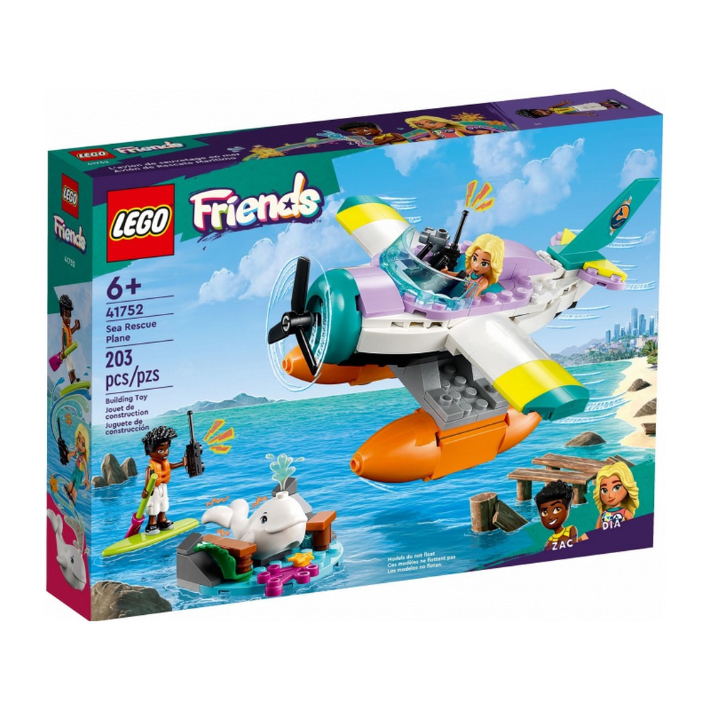 LEGO Friends Avion de salvare pe mare 41752