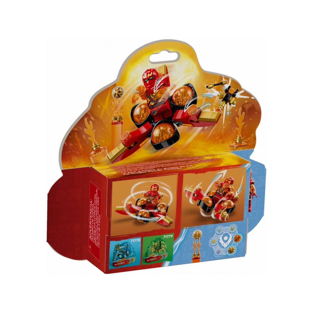 LEGO Ninjago Rotirea Spinjitzu al lui Kai cu puterea dragonului 71777