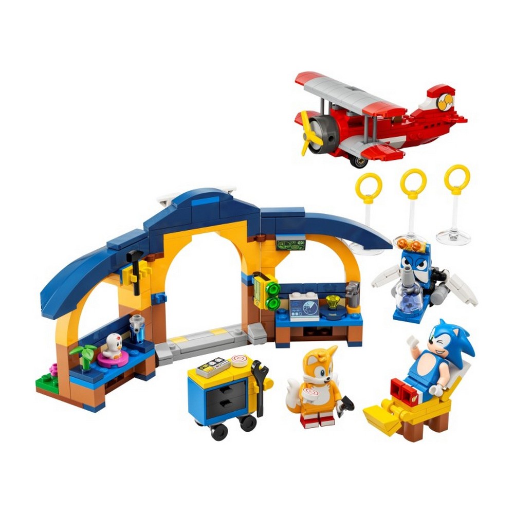 LEGO® Sonic the Hedgehog™ Atelierul lui Tails și avion Tornado 76991