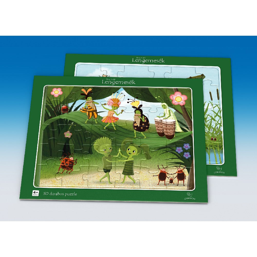 Puzzle 30 de piese Lengemesék - Bambusz banda