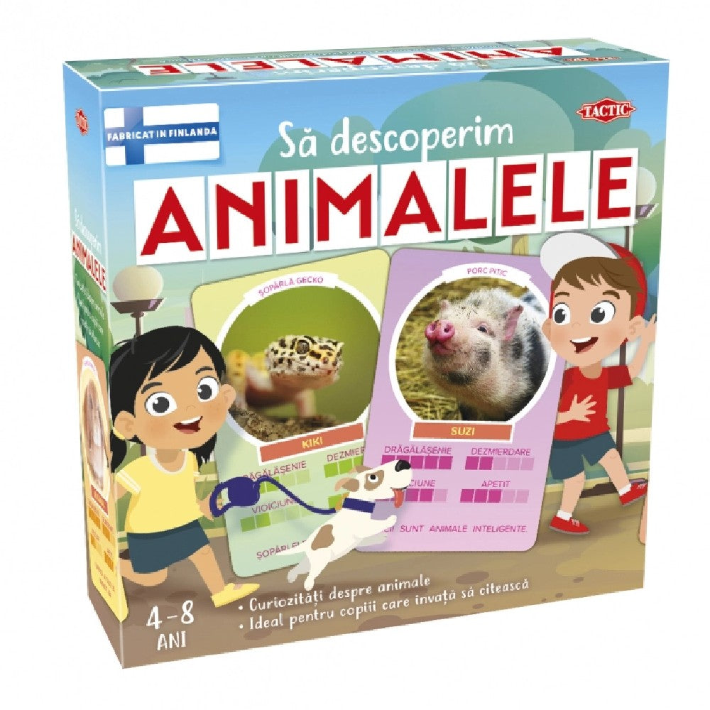 Să descoperim Animalele joc de societate în limba română
