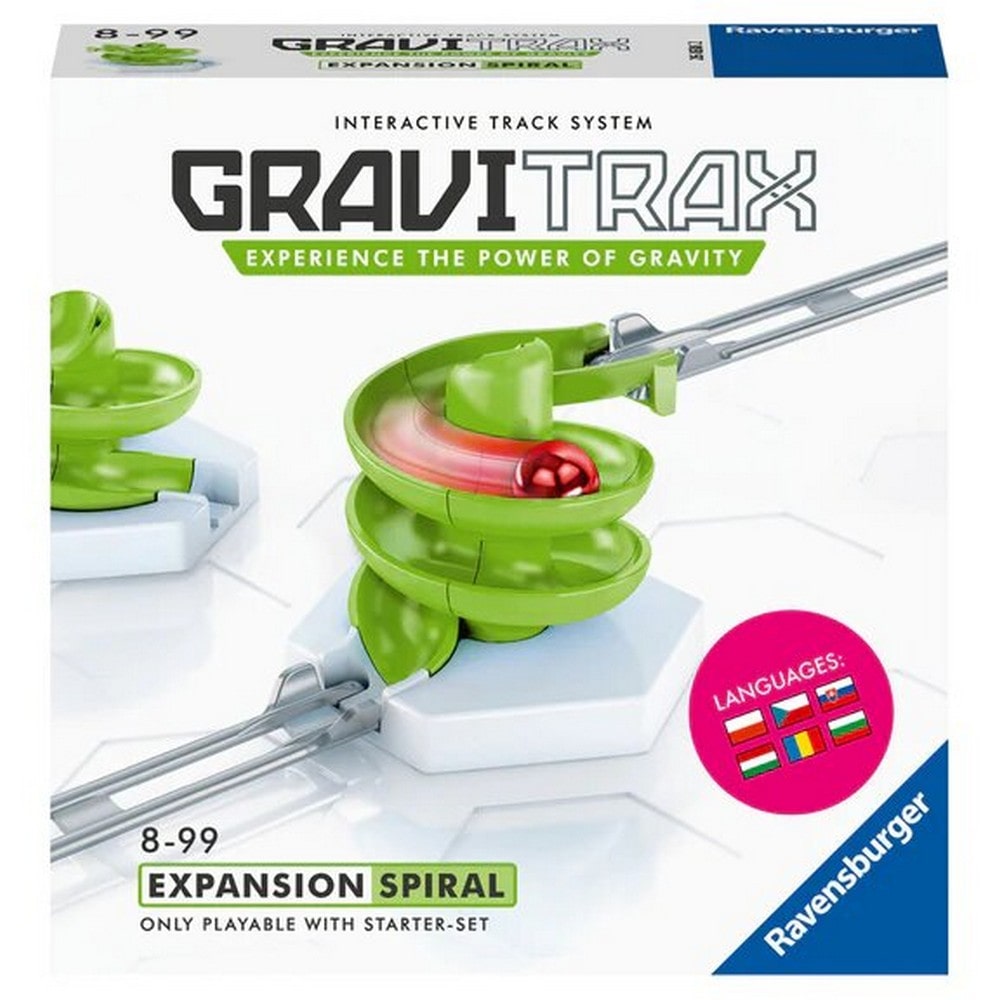 Joc de constructie Gravitrax Spiral, Spirala, set de accesorii