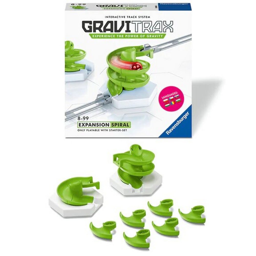 Joc de constructie Gravitrax Spiral, Spirala, set de accesorii