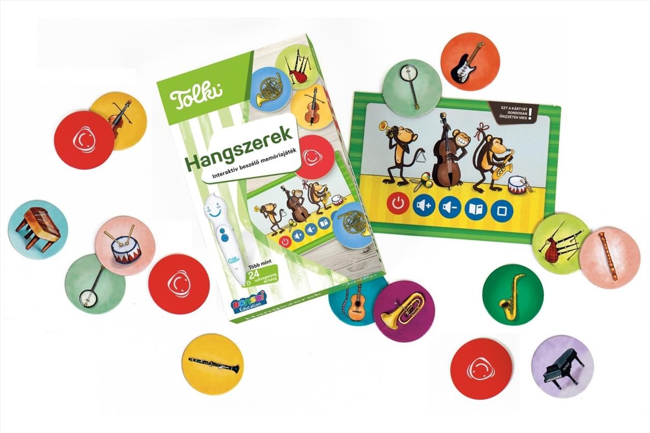 Tolki Interaktív beszélő Memóriajáték-Hangszerek joc  în limba maghiară