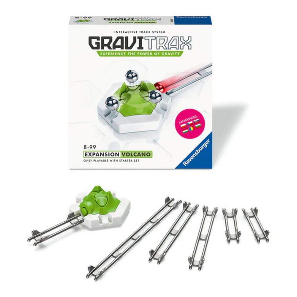 Joc de constructie Gravitrax Volcano, Vulcan, set de accesorii