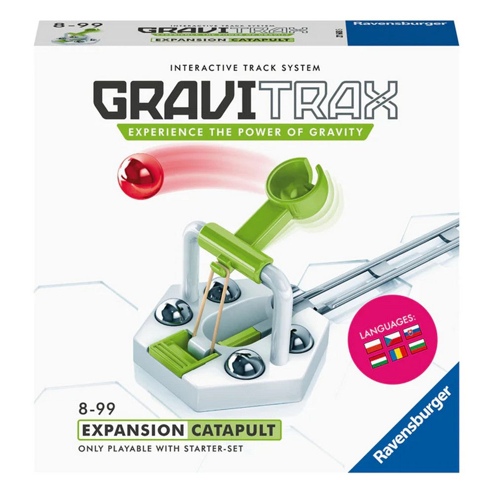 Joc de constructie Gravitrax Catapult, Catapulta, set de accesorii