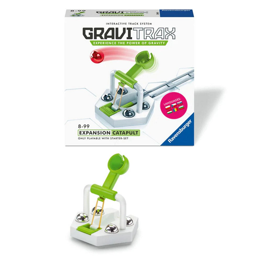 Joc de constructie Gravitrax Catapult, Catapulta, set de accesorii
