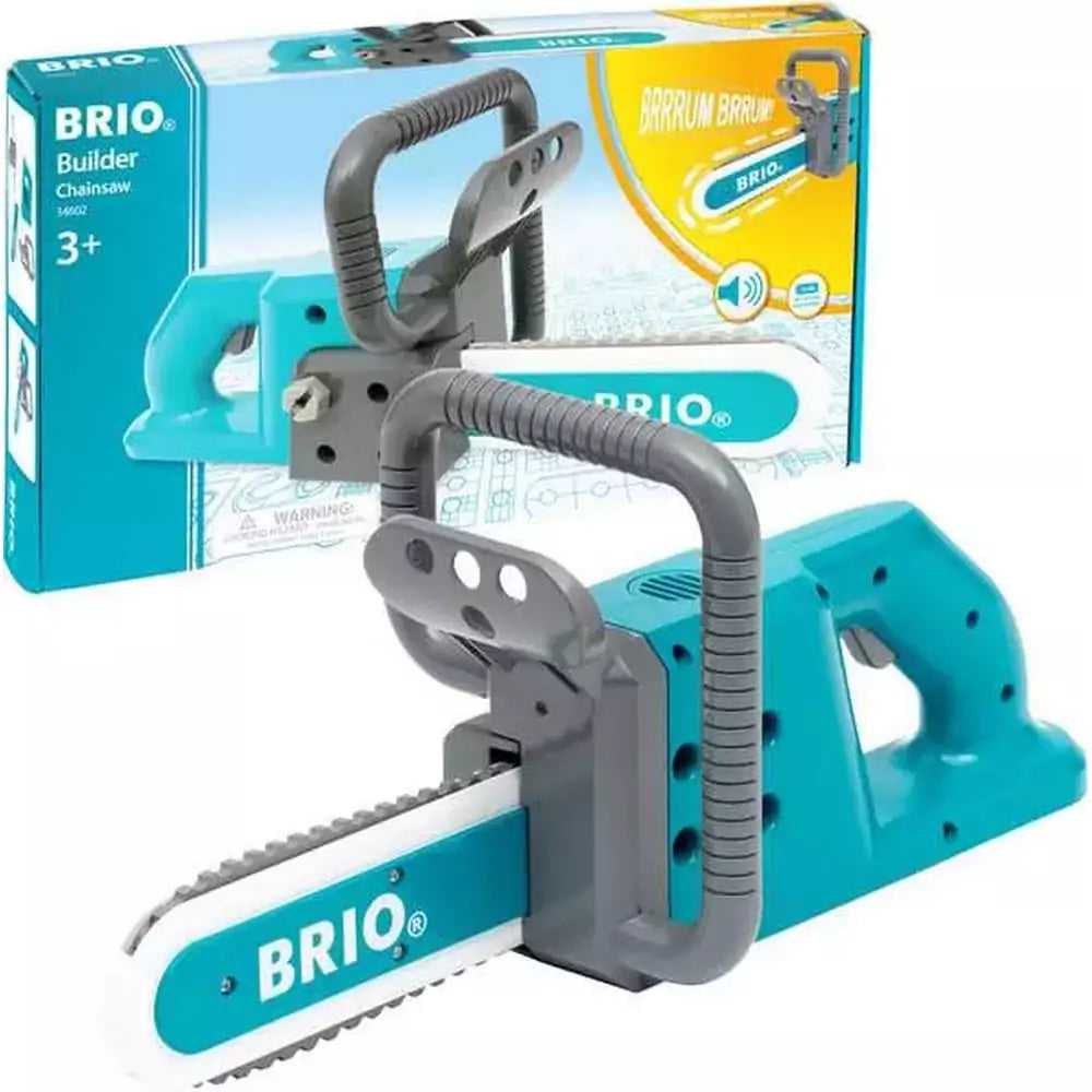 BRIO elektronikus láncfűrész kiegészítőkkel