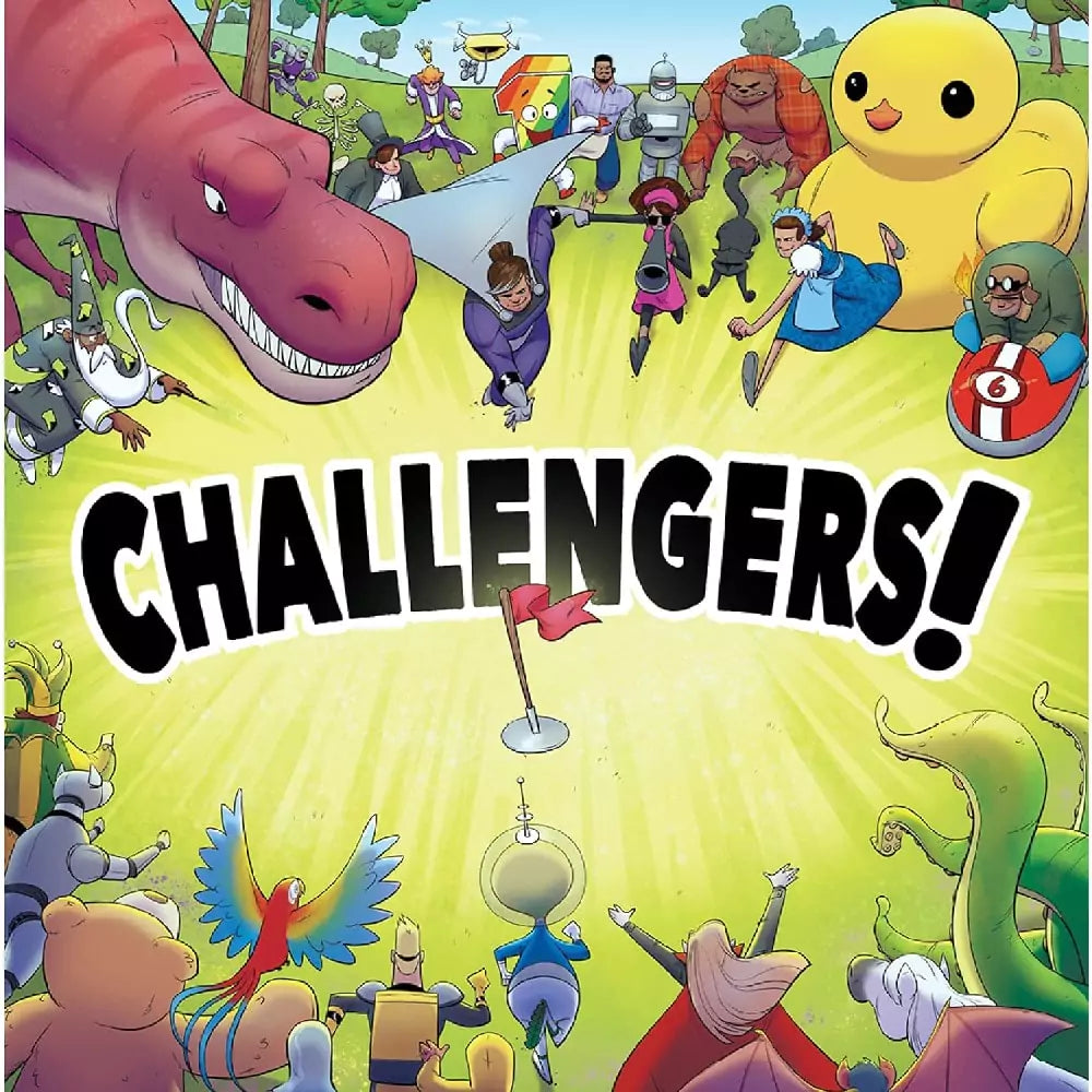 Challengers! - Joc de societate în limba română Fata cutiei