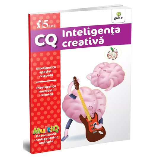 CQ 5 ani- carte cu exerciții pentru dezvoltarea inteligenței creative coperta