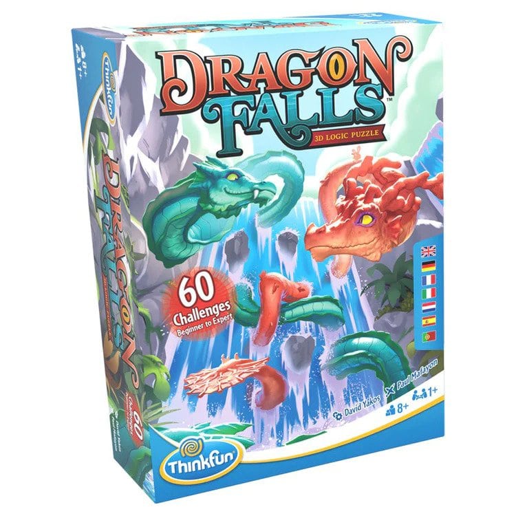 Thinkfun Dragon Falls joc de logică în limba engleză