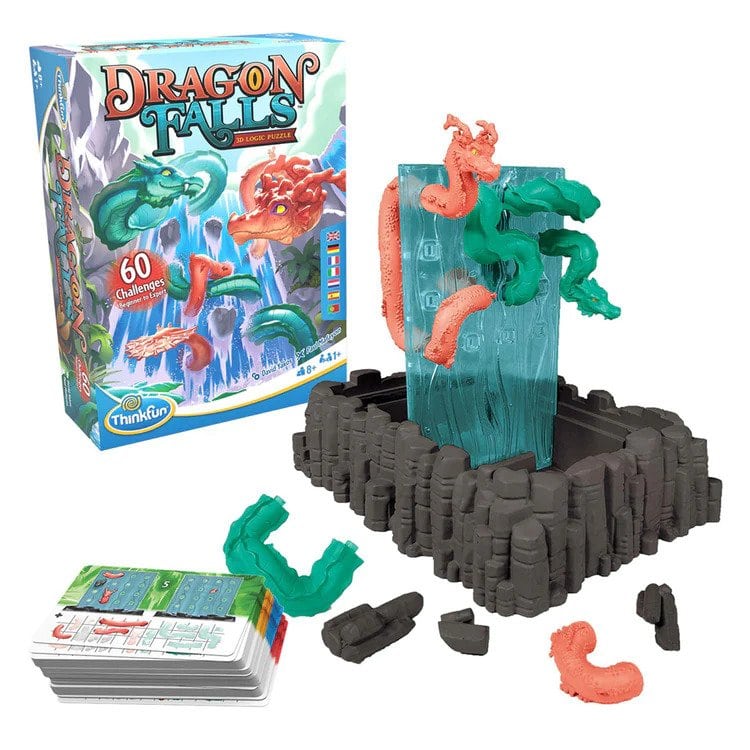 Thinkfun Dragon Falls joc de logică în limba engleză