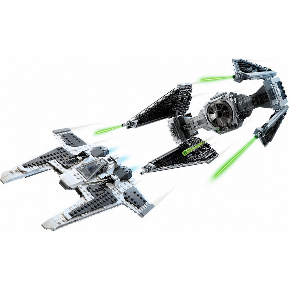 LEGO Star Wars Fang Fighter mandalorian vs TIE Interceptor 75348