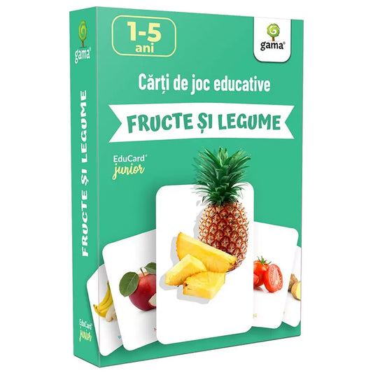 Fructe şi legume - joc educativ