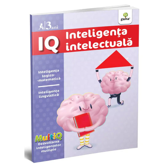 IQ 3 ani- carte cu exerciții pentru dezvoltarea inteligenței intelectuale carte