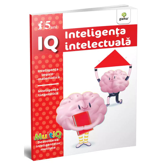 IQ 5 ani- carte cu exerciții pentru dezvoltarea inteligenței intelectuale coperta