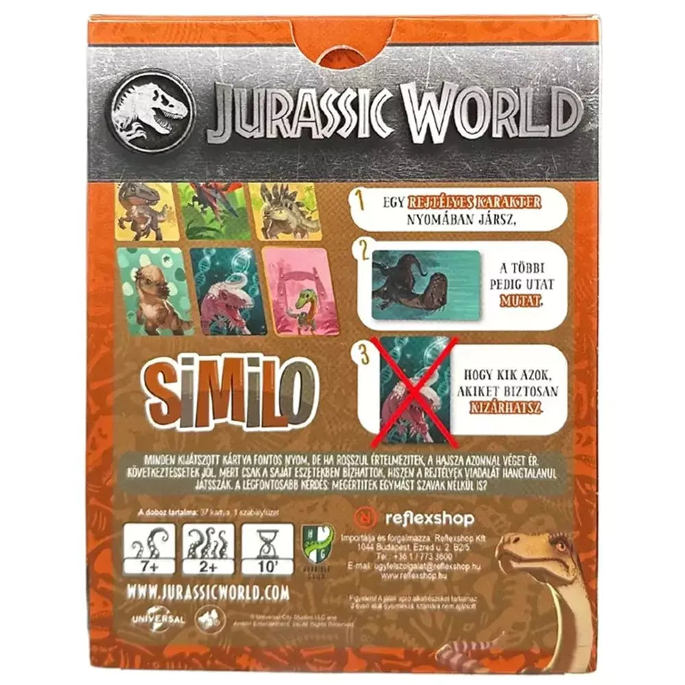 Similo Jurassic World joc de societate în limba maghiară
