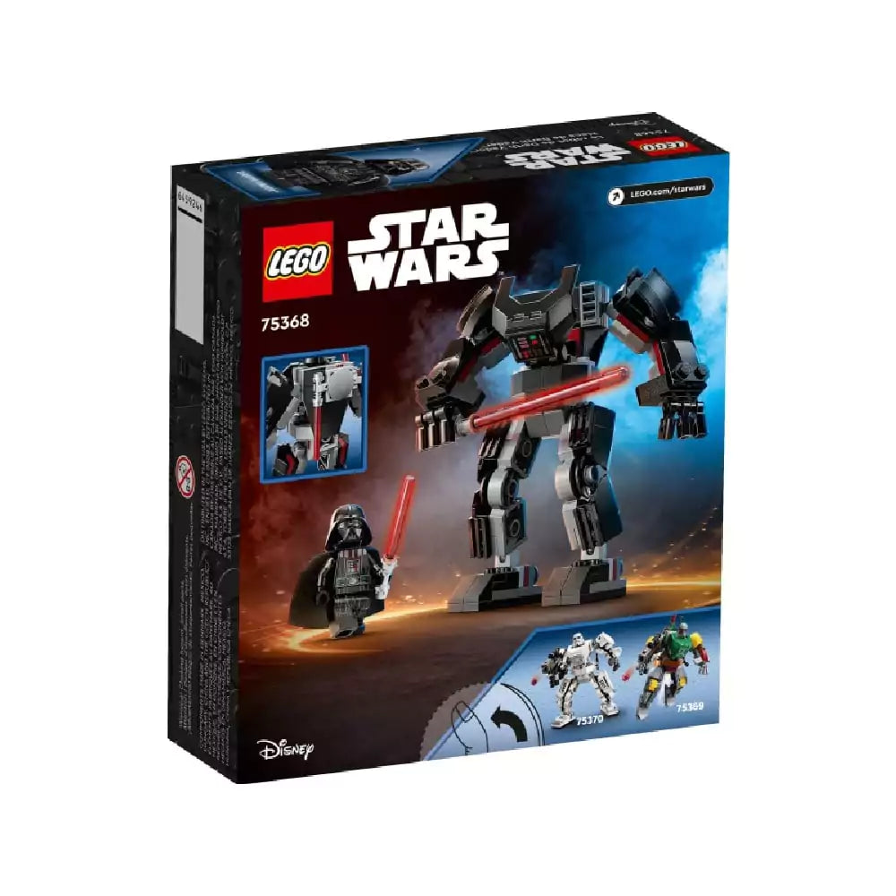LEGO Star Wars Robot Darth Vader Spatele cutiei