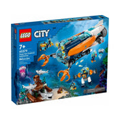 LEGO City Submarin de explorari 60379, 842 piese