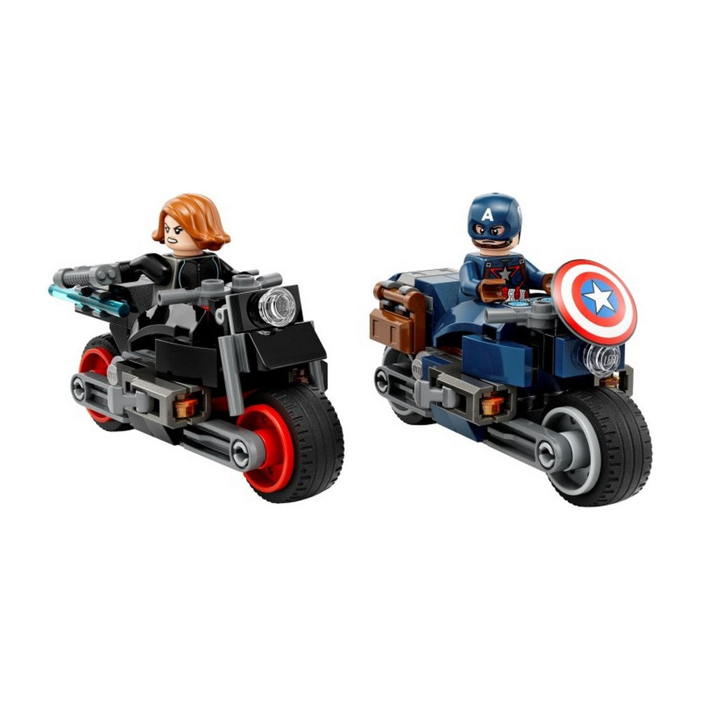 LEGO Marvel Super Heroes Motocicletele lui Black Widow si Captain America 76260