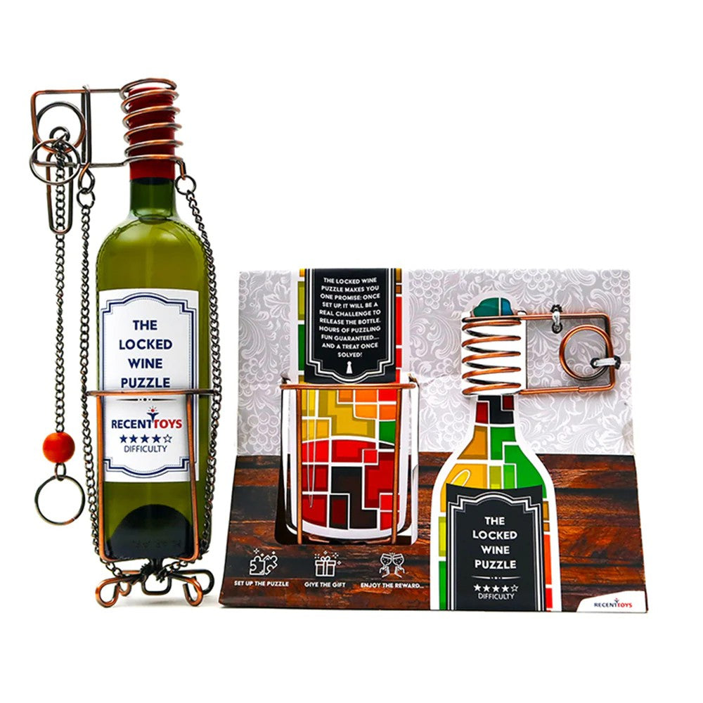 Joc logic Recent Toys - The Locked Wine Puzzle