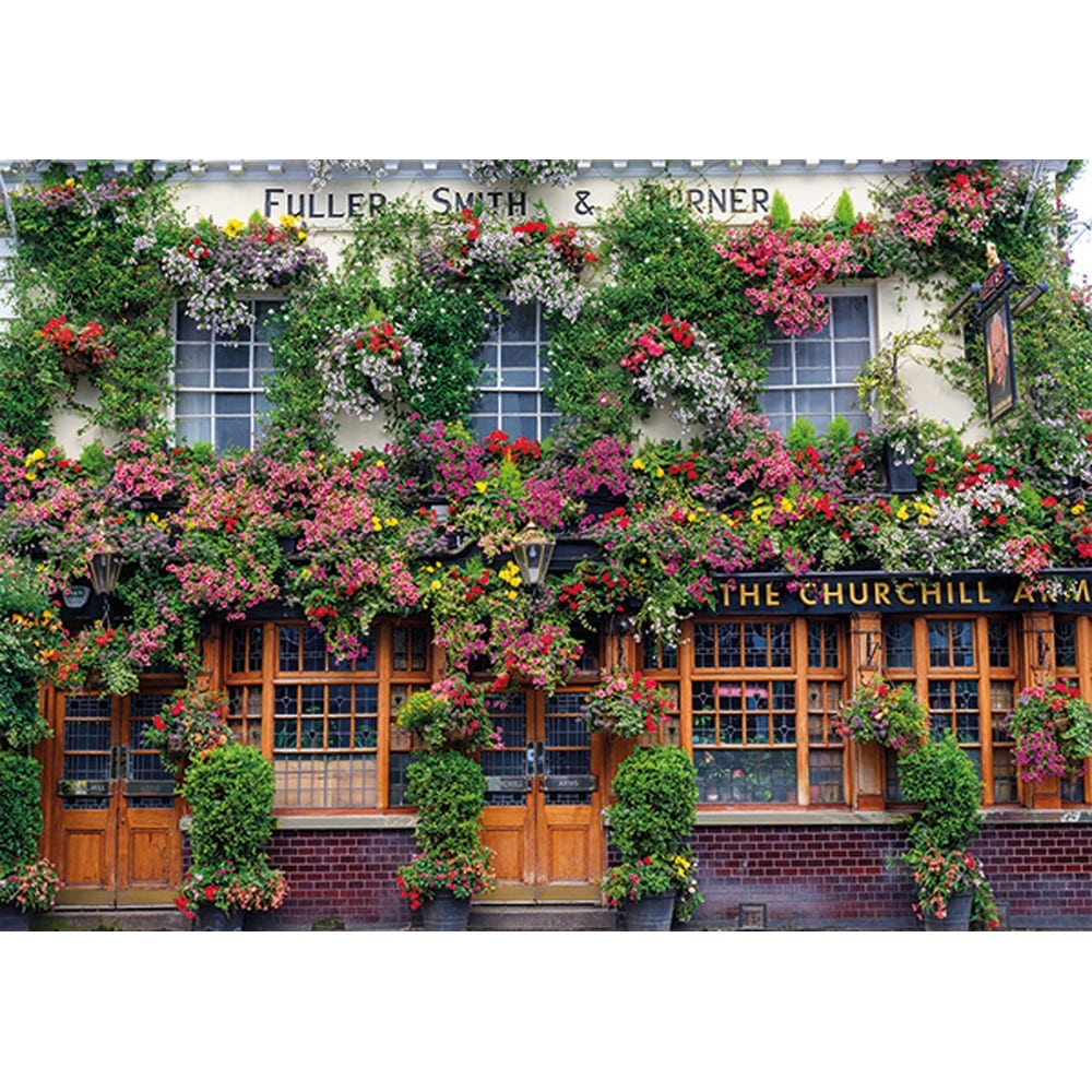 The Churchill Arms Pub Londra, puzzle 1000 de piese