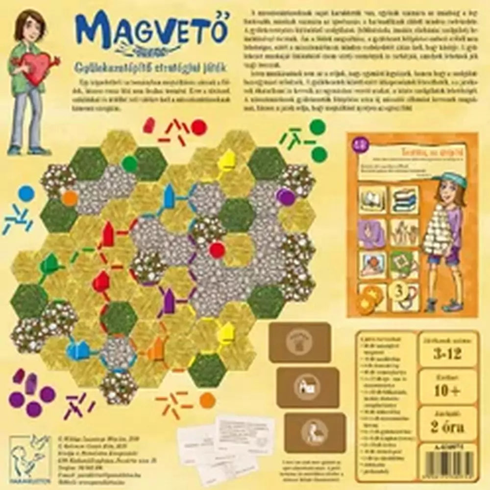 Magvető, gyülekezetépítő stratégiai joc de societate în limba maghiară