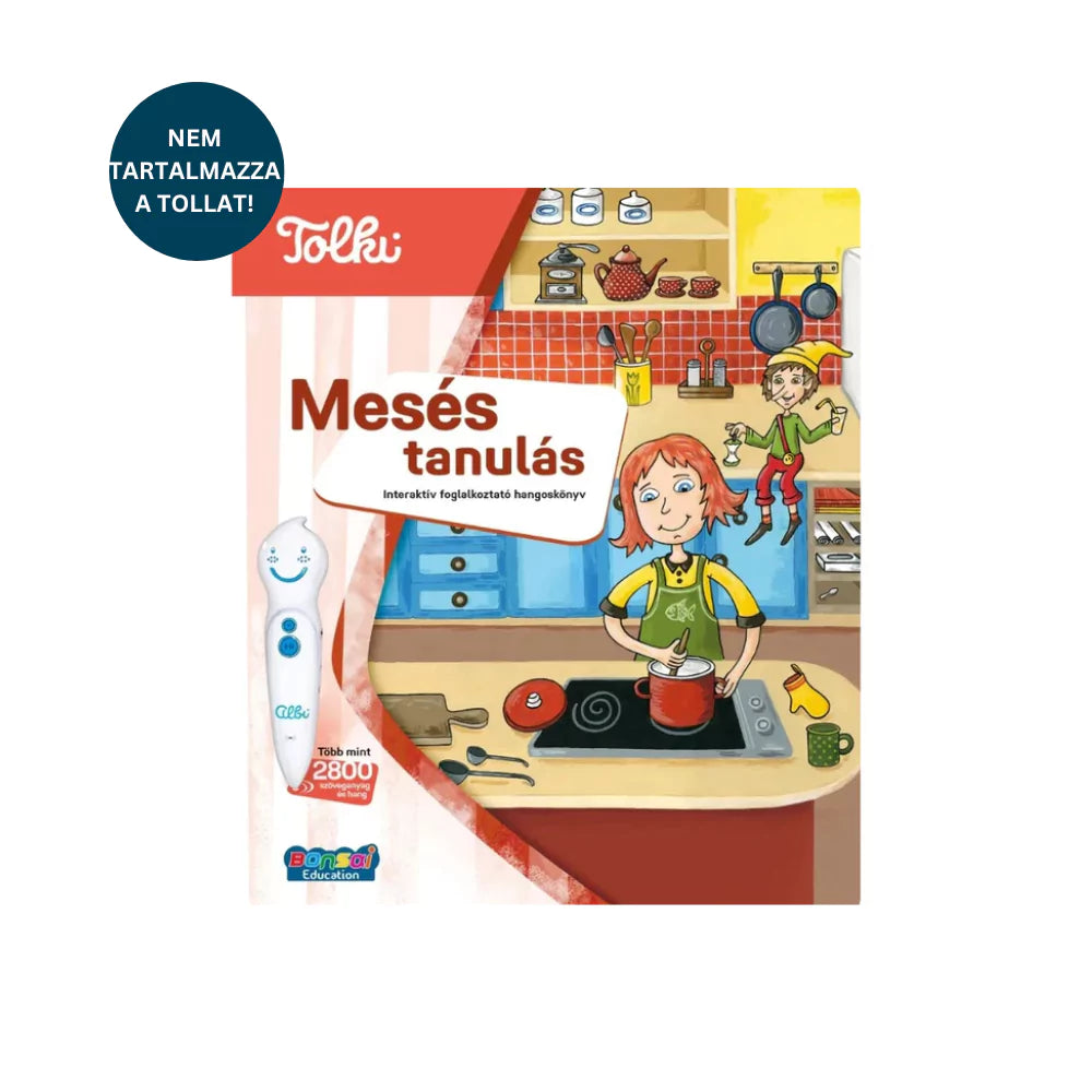 Tolki interaktiv könyv Mesés tanulás carte interactivă în limba maghiară