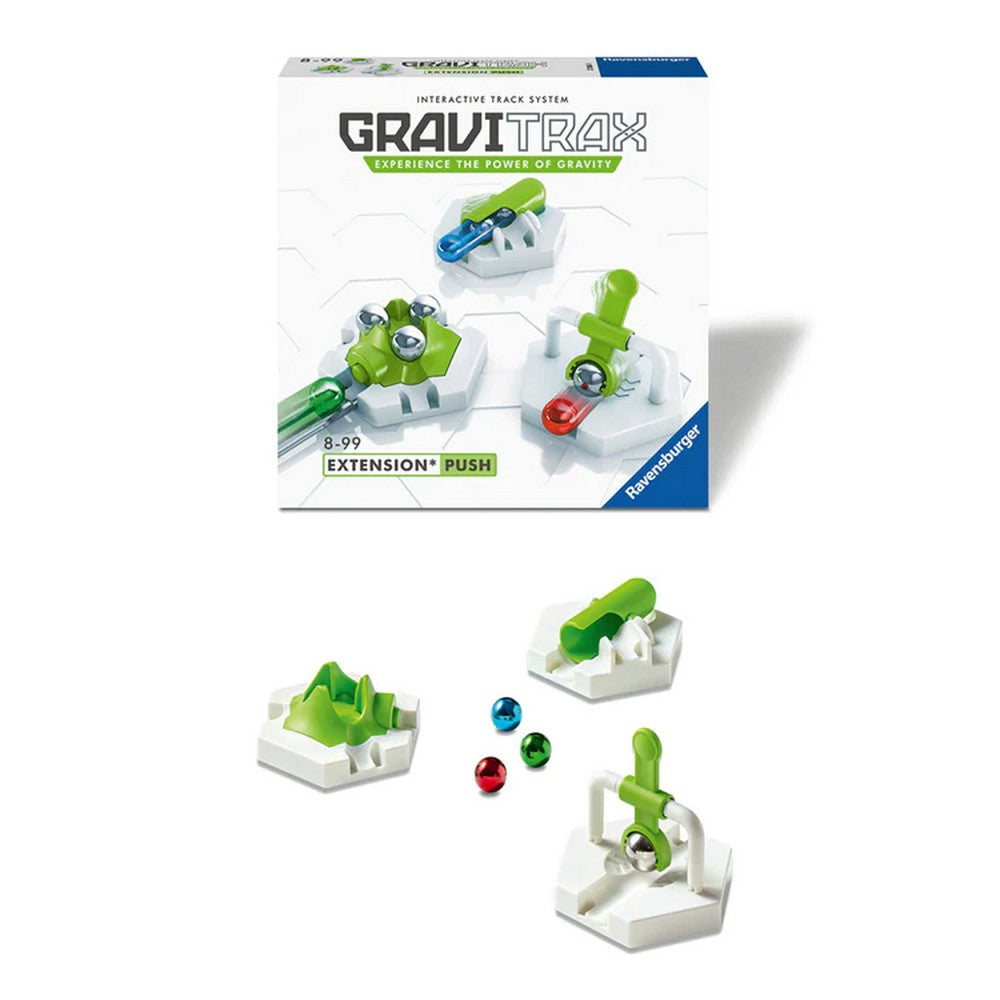 Joc de constructie Gravitrax Push, Forta, set de accesorii