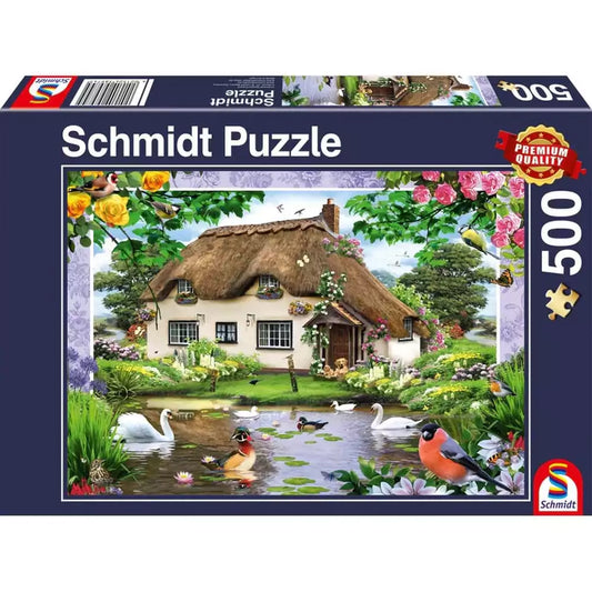 Puzzle Schmidt: Casa romantica la tara, 500 piese
