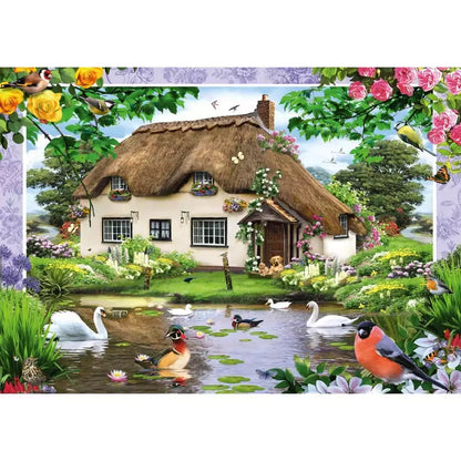 Puzzle Schmidt: Casa romantica la tara, 500 piese
