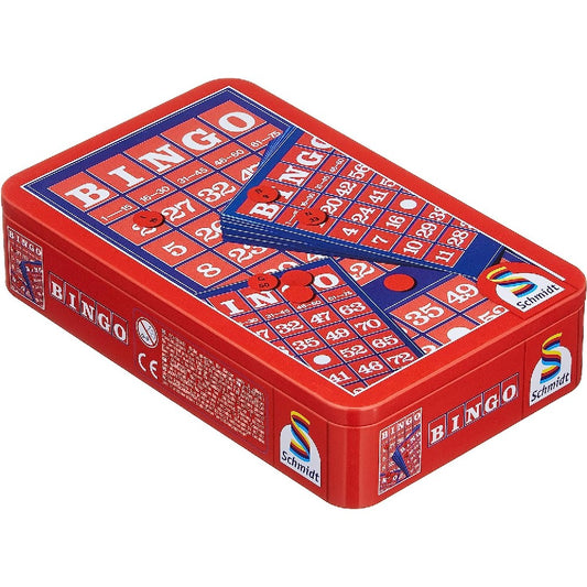 Joc Bingo în cutie metalică