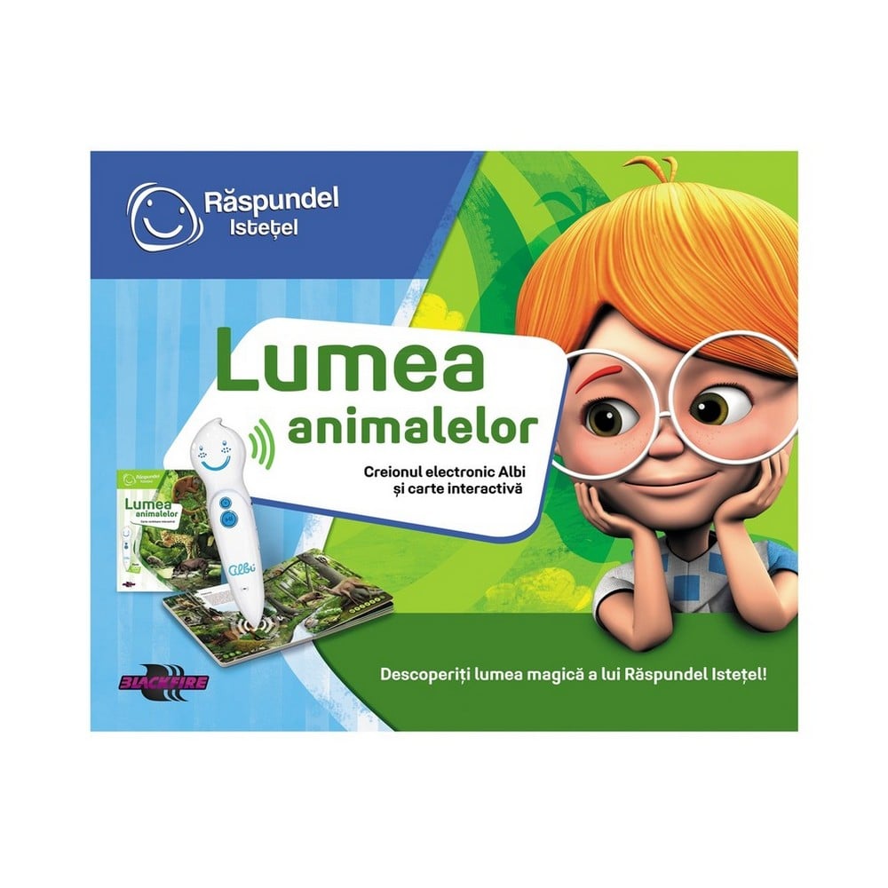 Răspundel Istețel - Set Lumea Animalelor (creion+carte) carte în limba română