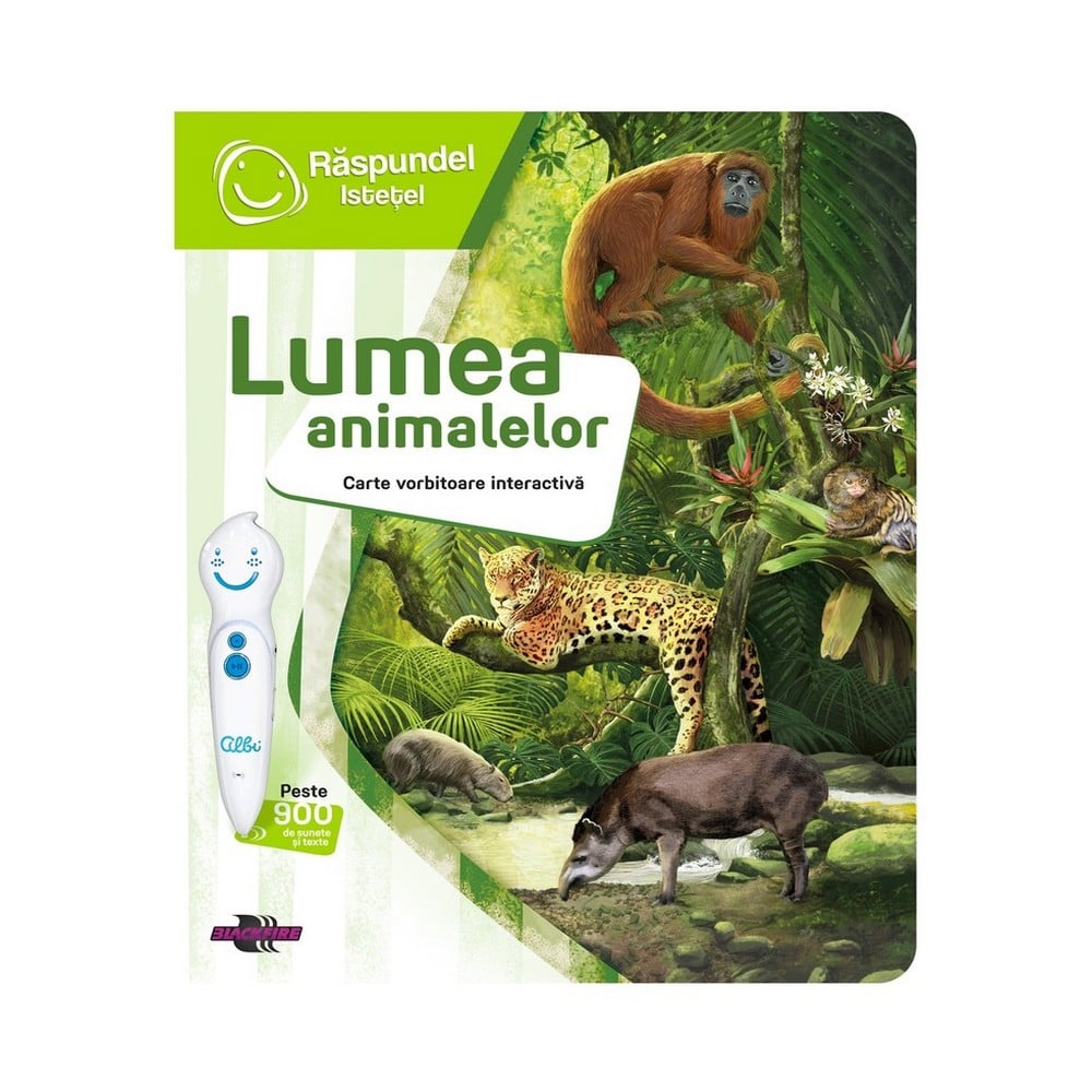 Răspundel Istețel - Set Lumea Animalelor (creion+carte) carte în limba română