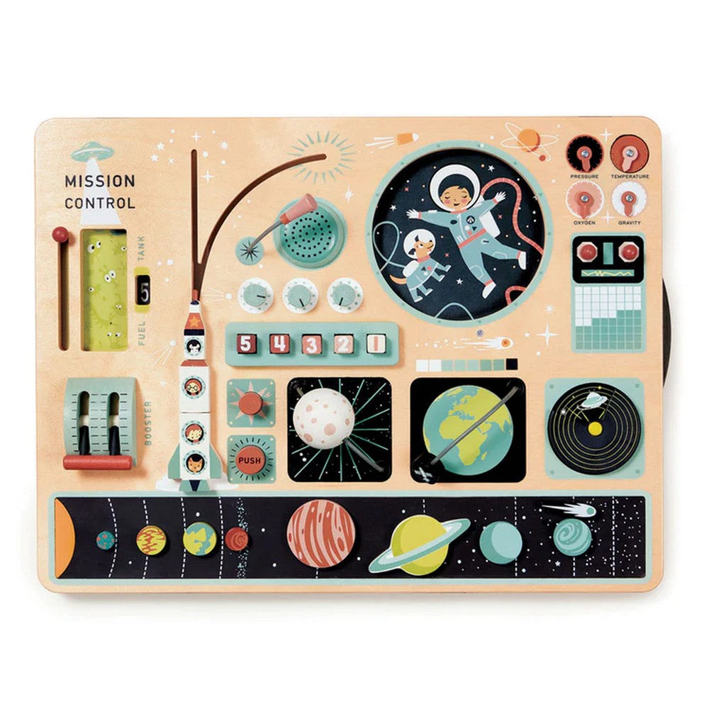 Stație spațială din lemn premium Space Station TL8314