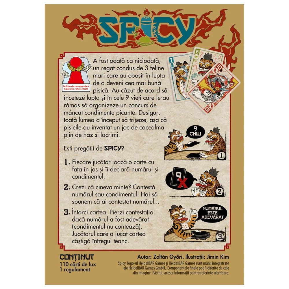 Spicy - joc de petrecere