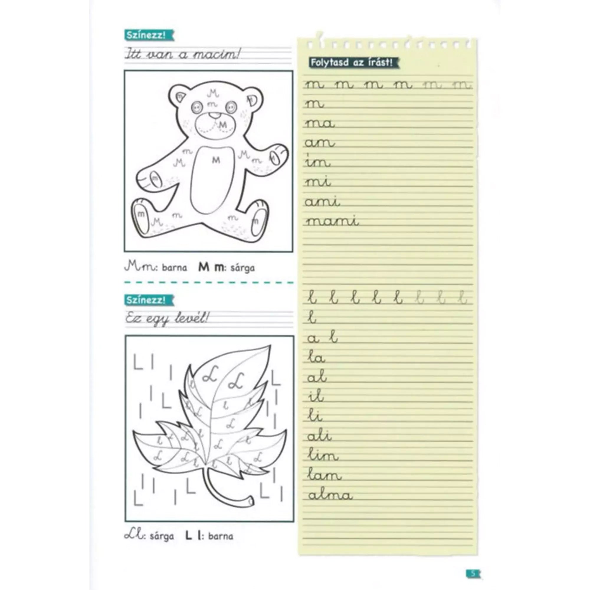 Képregényszerű történet kiegészítése szóban és írásban, első osztályosoknak szánt feladat a Tanoda! Gyakorlófeladatok elsősöknek 2. kiadványban.