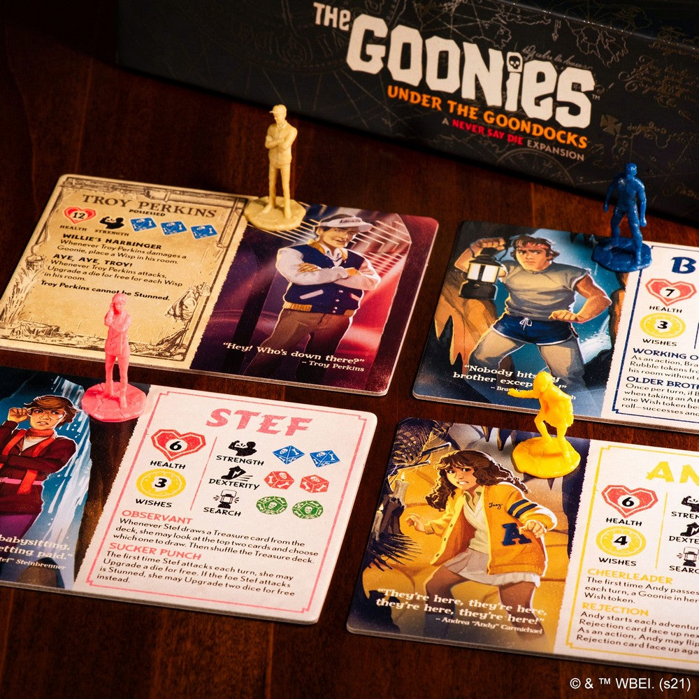 The Goonies: Under the Goondocks A Never Say Die extensie în limba engleză
