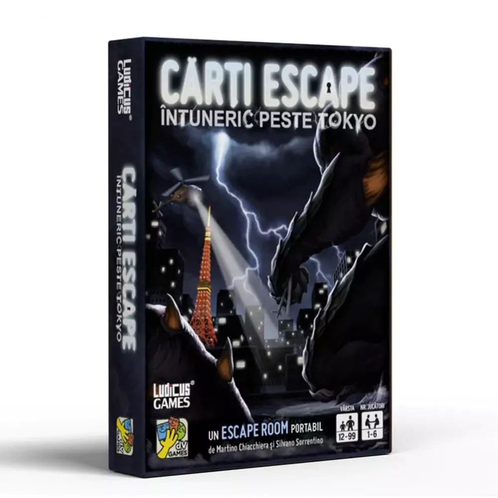Cărți Escape - Întuneric peste Tokyo cutia