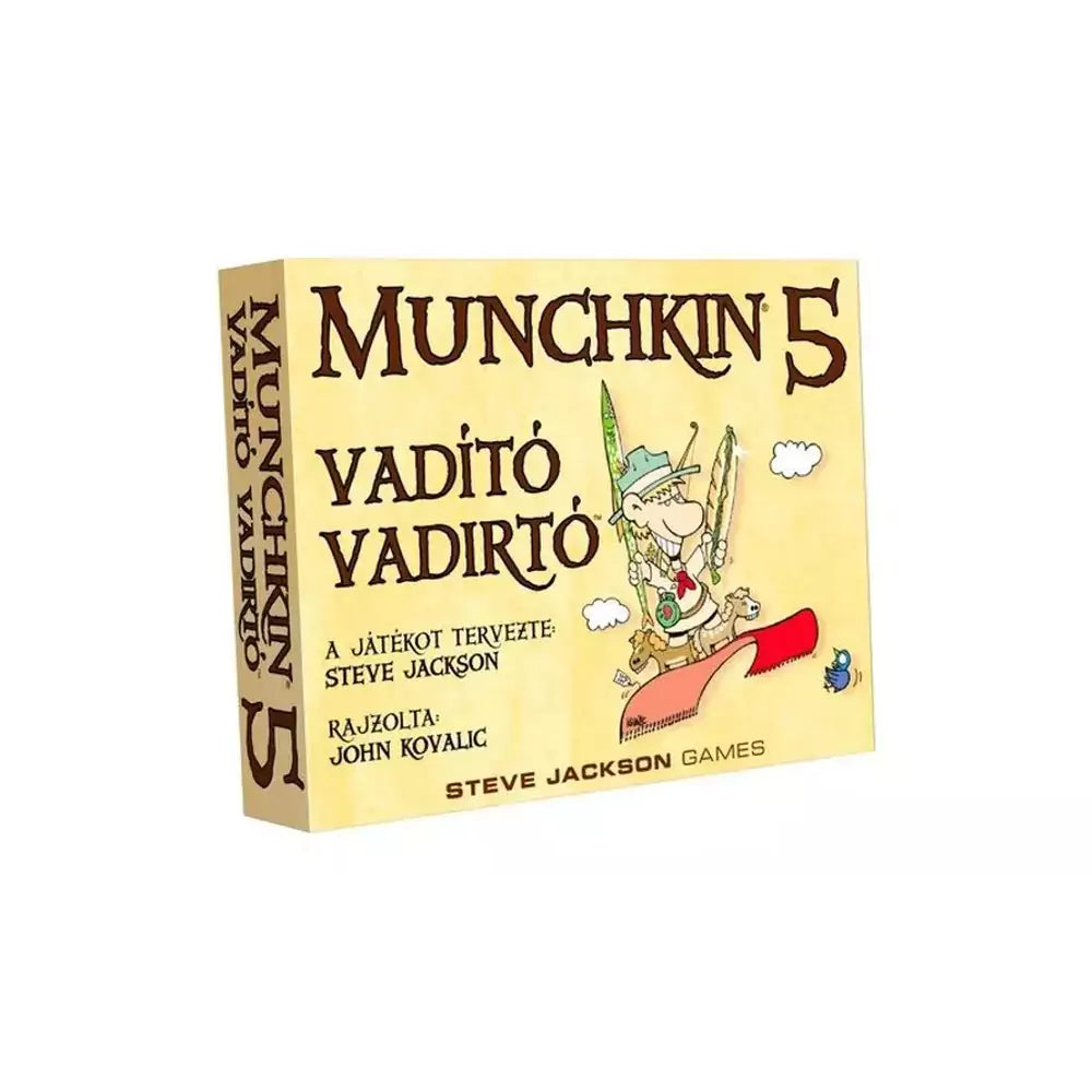 Munchkin 5 Vadító vadirtók extensie în limba maghiară